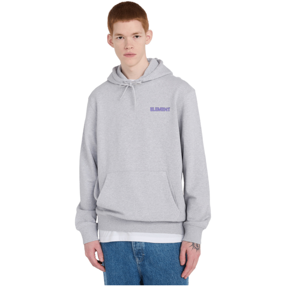 2026 Element M&auml;nner Sumpf Hoodie ELYSF00328 - Mid Grey Heather